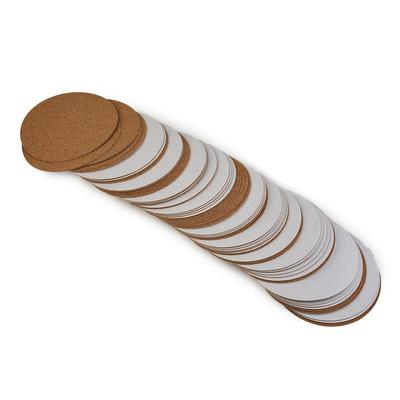 10cm Korkuntersetzer 60 Stück Korkrückseite für Untersetzer