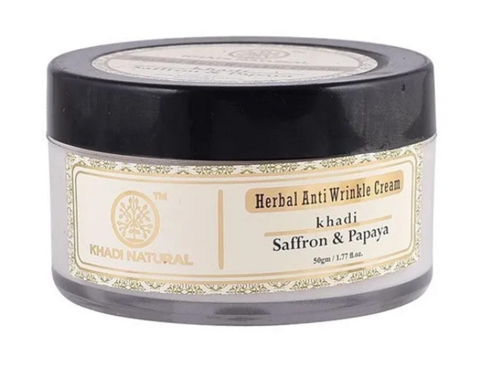 @ Saffron & Papaya Herbal Anti Wrinkle Cream 50g