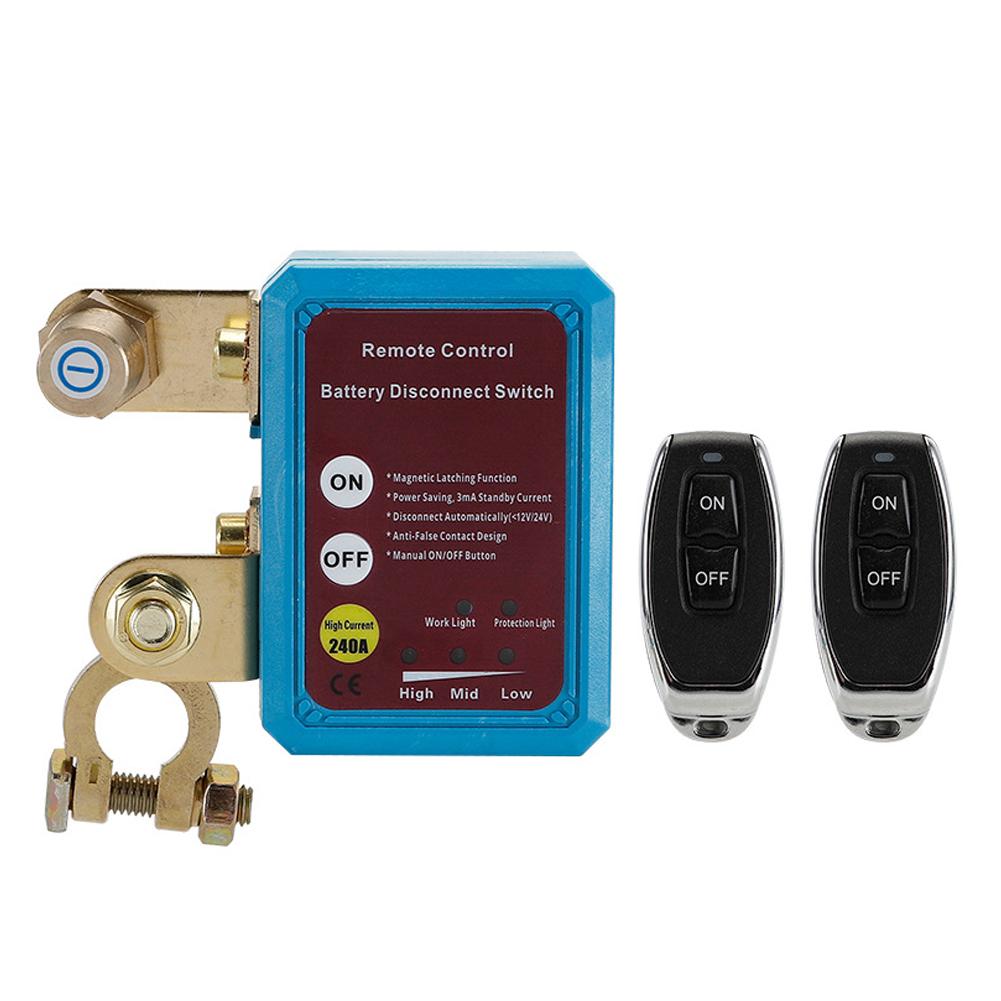 12 V 24V Universal Car Battery Disconnector Car Battery Disconnect Switch Anti-Leakage Protector