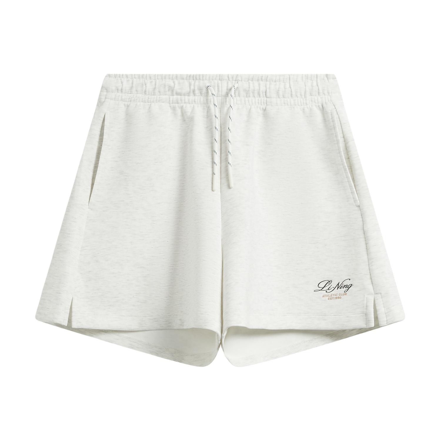 Li Ning Серия спортивных трендов Быстросохнущие Прохладные Свободные Повседневные Шорты Женские шорты AKSW206-1 S