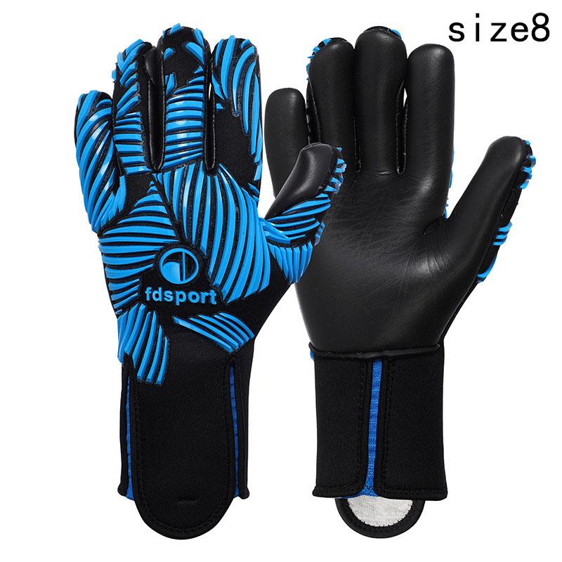 1pc Professional Goalkeeper Gloves Adults  Football Latex Thickened Protection Goalkeeper Soccer Sports Football Goalie Gloves