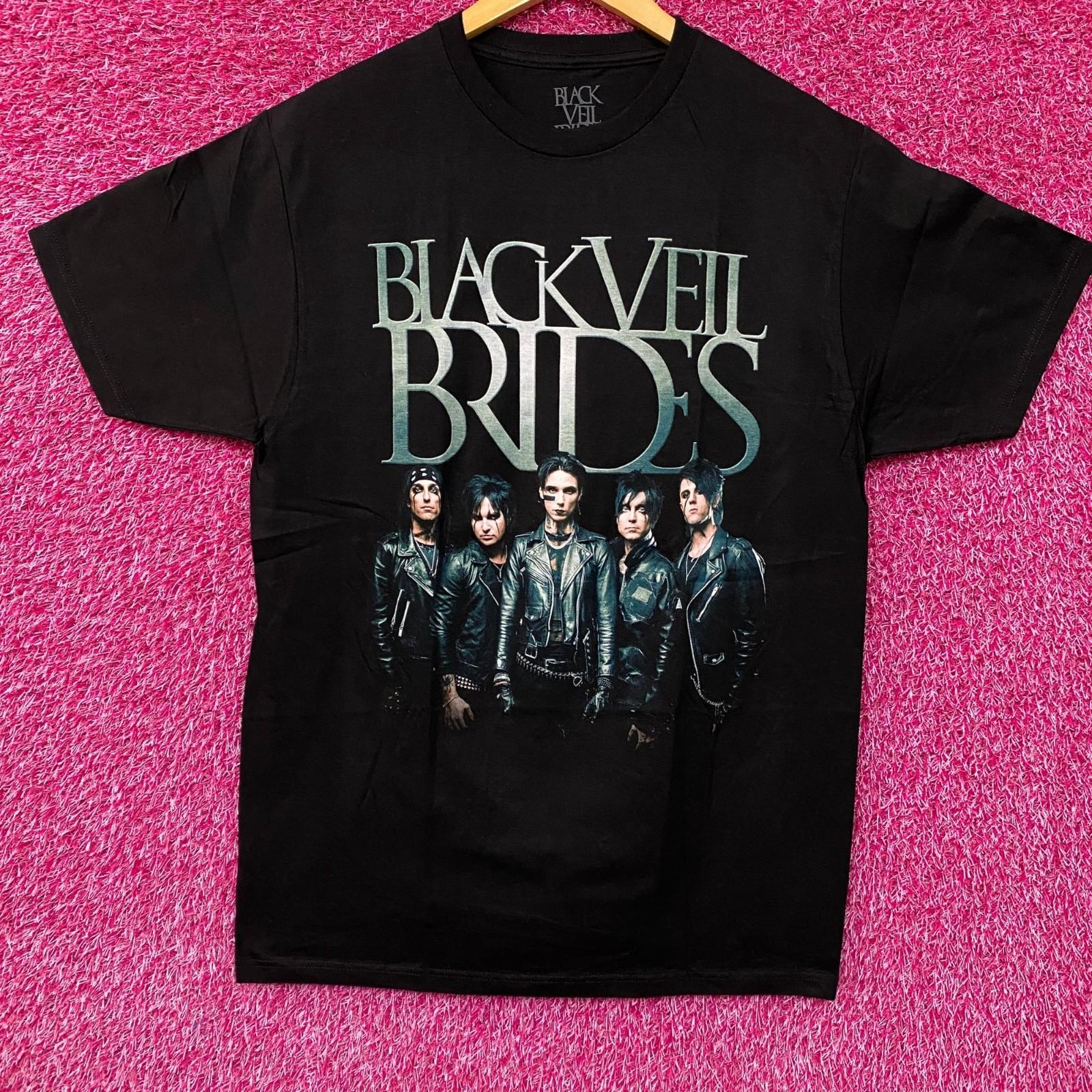 Фотография группы Black Veil Brides - Футболка с изображением американской рок-группы, размер L S