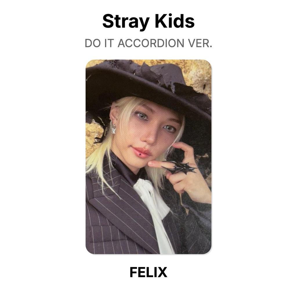 Stray Kids DO IT ACCORDION VER. Official Photocard