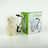 240ml Creative Music Ceramic Mug Guitar Violin Style Cute Coffee Tea Milk Stave Mugs And Cups with Handle Novelty Gifts