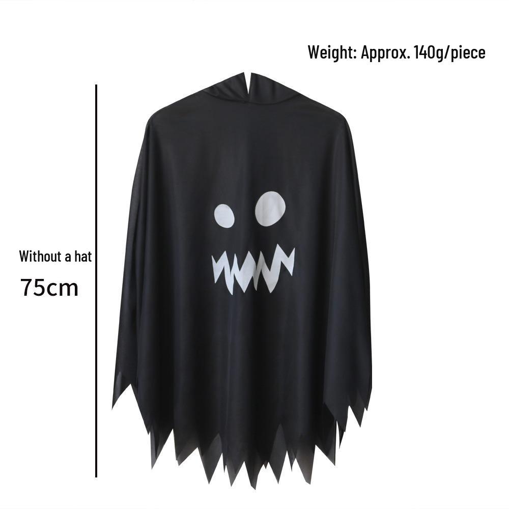 Children's Halloween Grim Reaper Ghost Cloak Costume