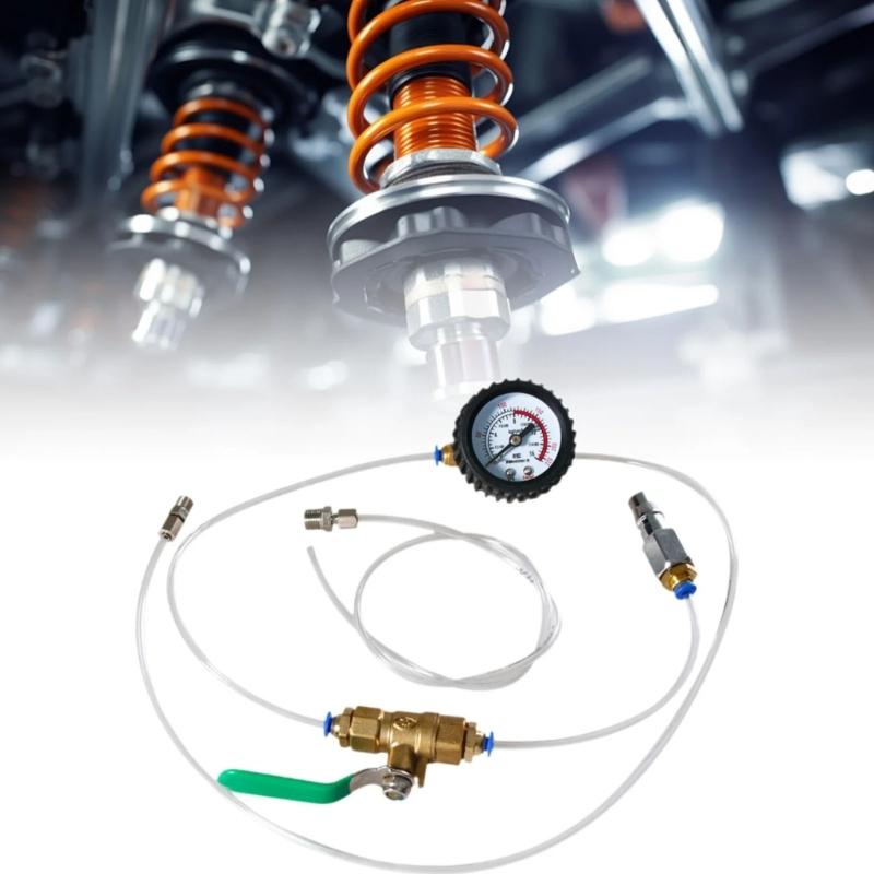 Automotive Pneumatic Suspension Leakage Checker Digital Pressure Meter Air Suspension Hose Pressure Leakage Test