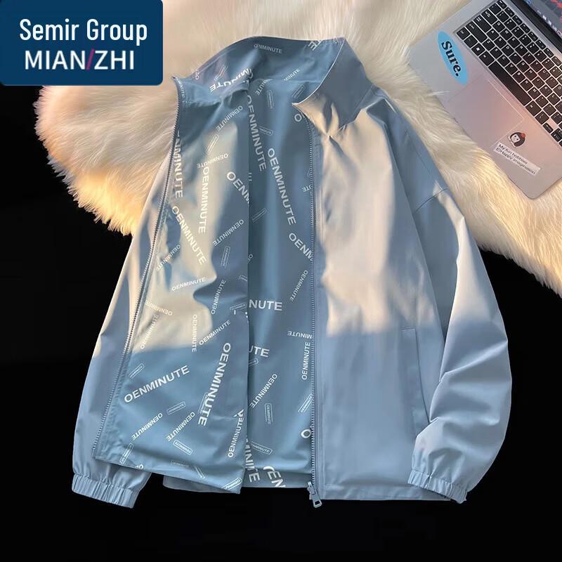 

Men s Casual Stand-Collar Windproof Jacket S