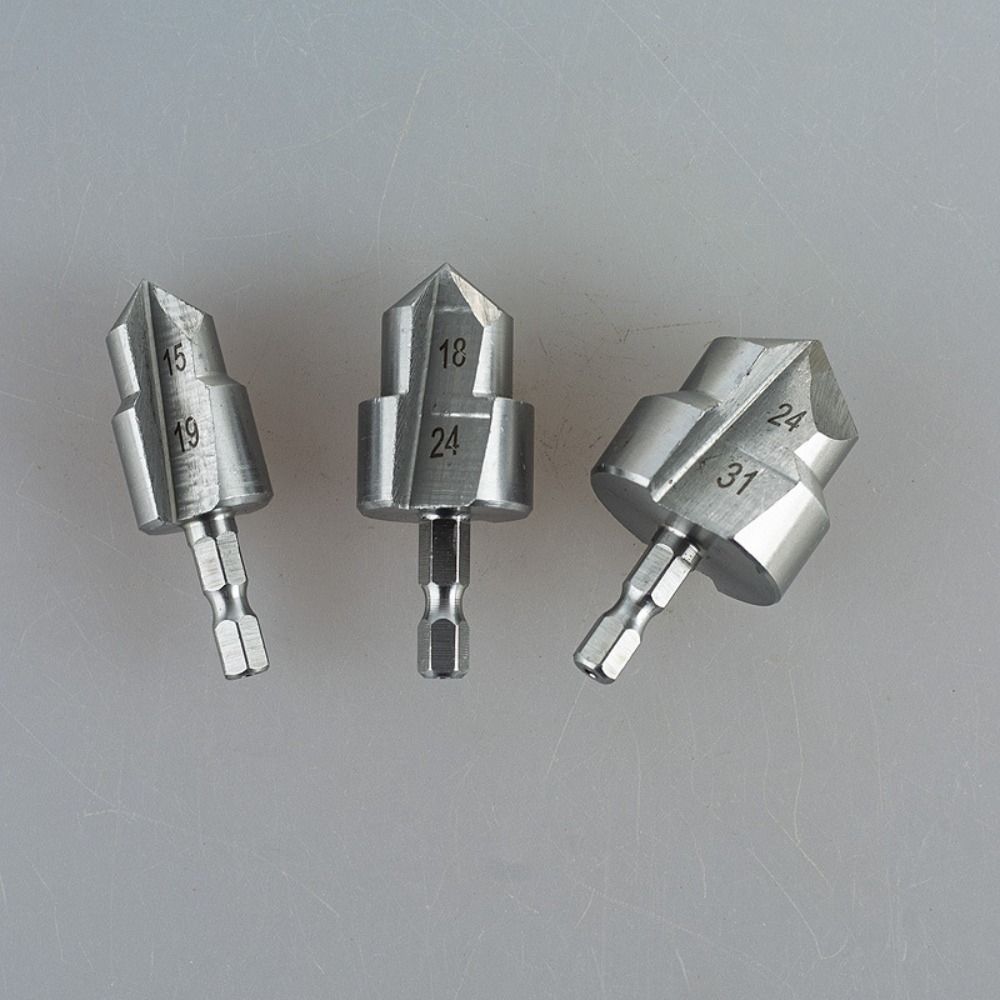 Water Pipe Connection Tool Stepped Drill Bit Hexagon Shank Step Drill Water Pipe Expander