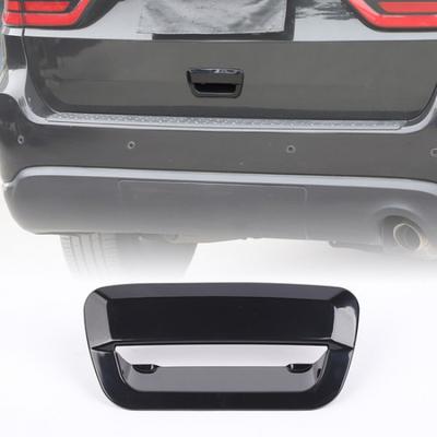 For Jeep Cherokee Durango 14+ Rear Door Tailgate Handle Shell Trim Cover Black