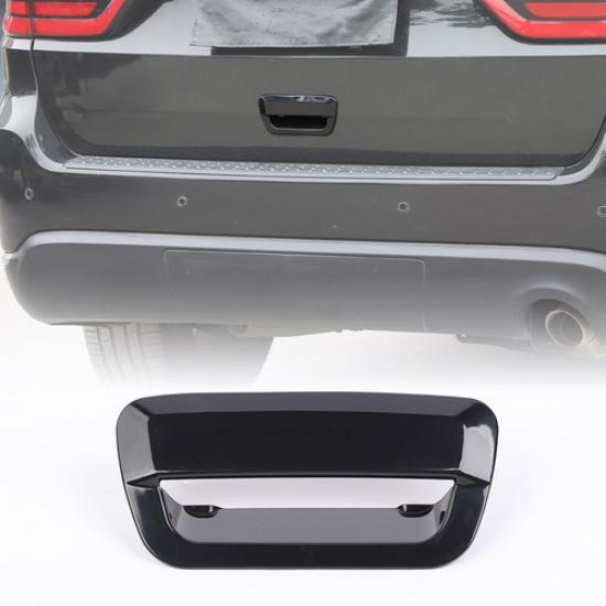 For Jeep Cherokee Durango 14+ Rear Door Tailgate Handle Shell Trim Cover Black