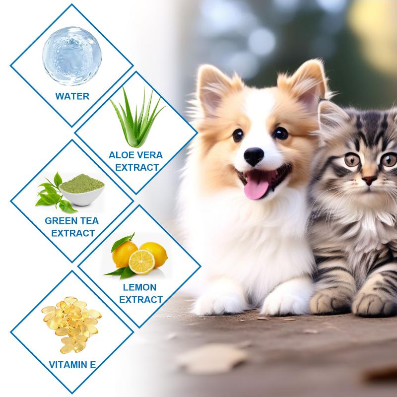 §Yegbong Pet Cleaning Wipes Effectively Removing Earwax Eliminate Odor Keep Pet Ears Dry and Comfortable Ear Finger Wipes