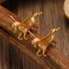 Personalized Zodiac Pegasus Earrings Trendy Women's Cute Pegasus Ear Studs Fashionable Jewelry Gifts