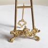 Antique Finish Photo Frame Display Rack Zinc Alloy Tray Rack Decoration Ornament  Home Decoration