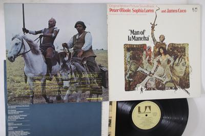 LP Record OST PETER OTOOLE, SOPHIA LOREN, JAM - Man Of La Mancha GP305 UNITED ARTISTS 1972 Japan Soundtracks & Musicals Used