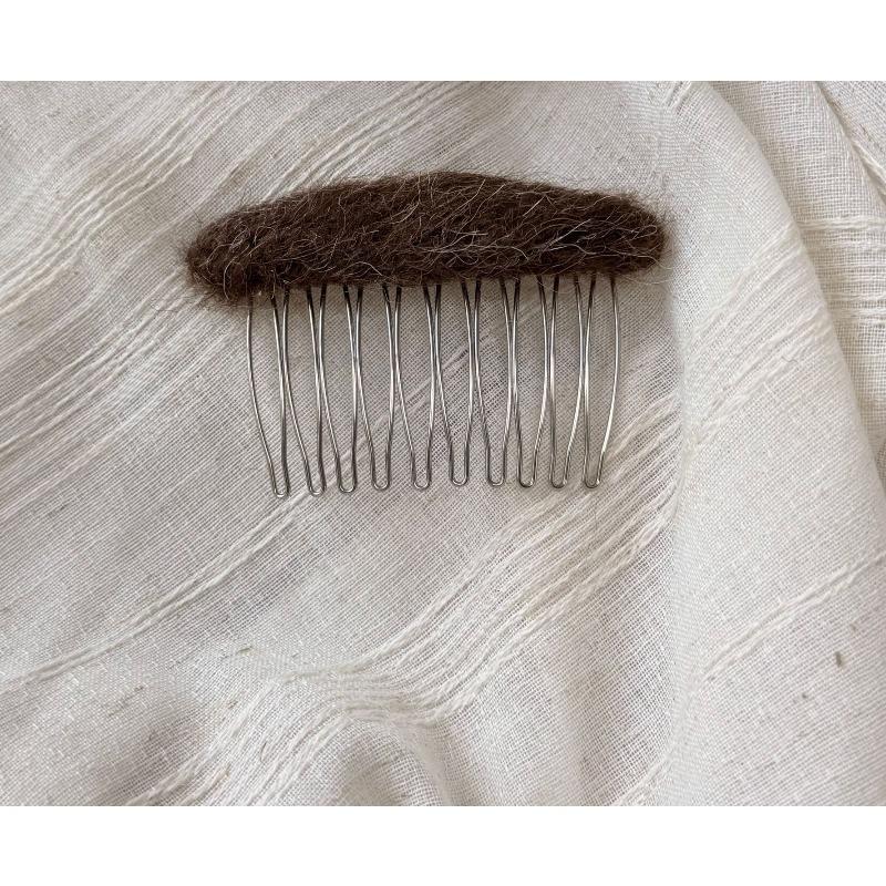 Kleine Größe 7 Zähne Einsatz Kamm Clip Frauen Haar Styling Haarnadeln Frauen Kopfbedeckungen Schmuck Pony Gebrochenes Haar Kamm Clip mädchen Geschenke