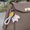 Einfacher Stil Auto Schlüsselanhänger Exquisites Design Geflochtener Seil Schlüsselanhänger Leder Schlüsselanhänger Für Frauen Männer