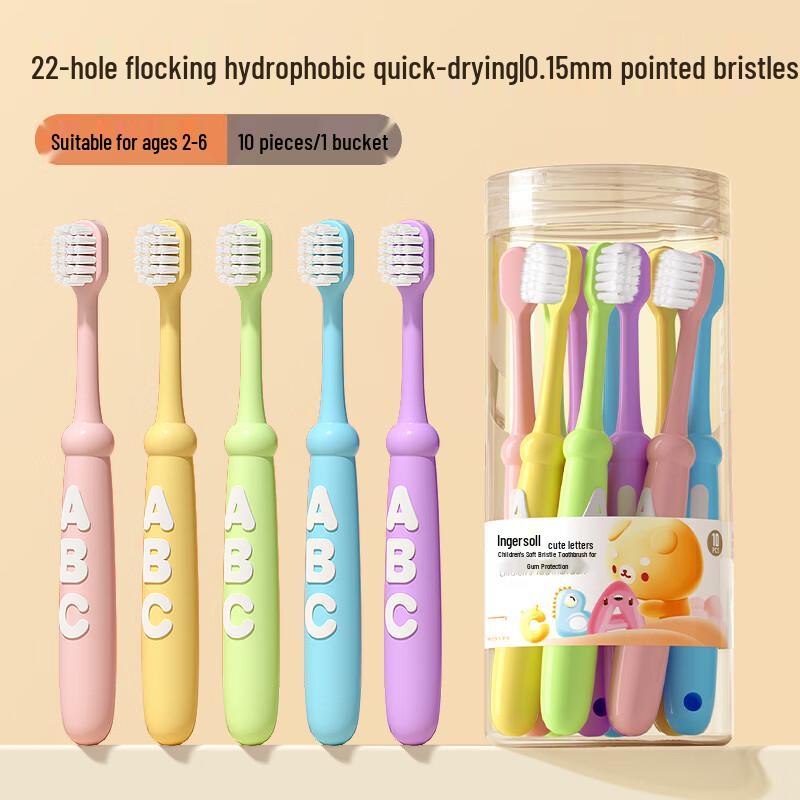 

Ingham Children s Soft-Bristle Toothbrush 10-Pack