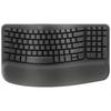 Logitech Wave Keys Ergonomic Wireless Keyboard