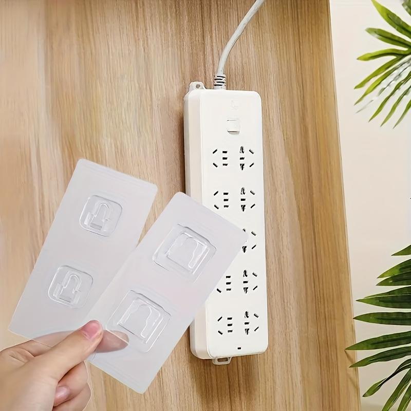 2Pcs Double-Sided Adhesive Wall Hooks Hanger Strong Transparent Hooks Suction Cup Sucker Wall Storage Holder For Kitchen Bathroom