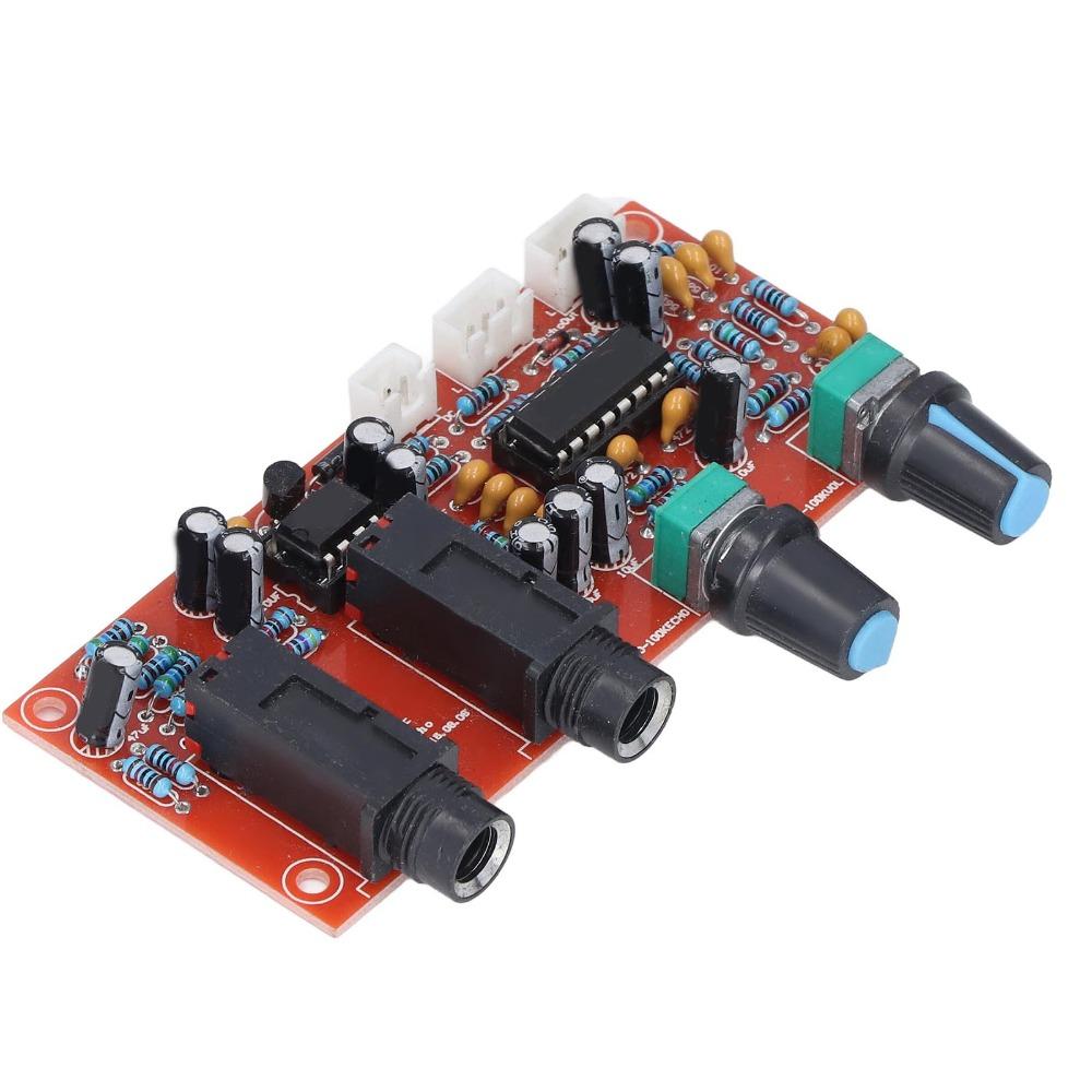 2 Microphone Outputs Microphone Amplifier Board Reverberation Amplifier Module Karaoke System