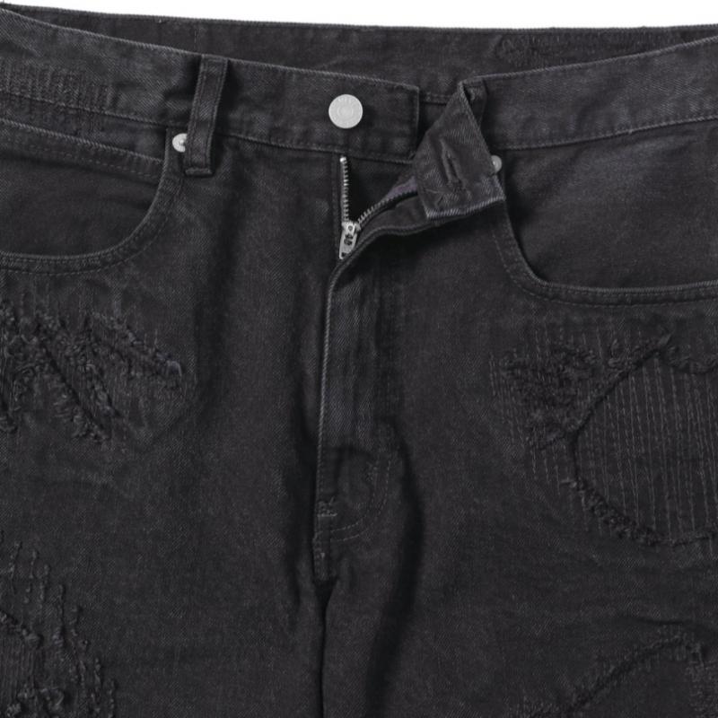 Thisisneverthat Tnt Felix Sleeve Jeans Black