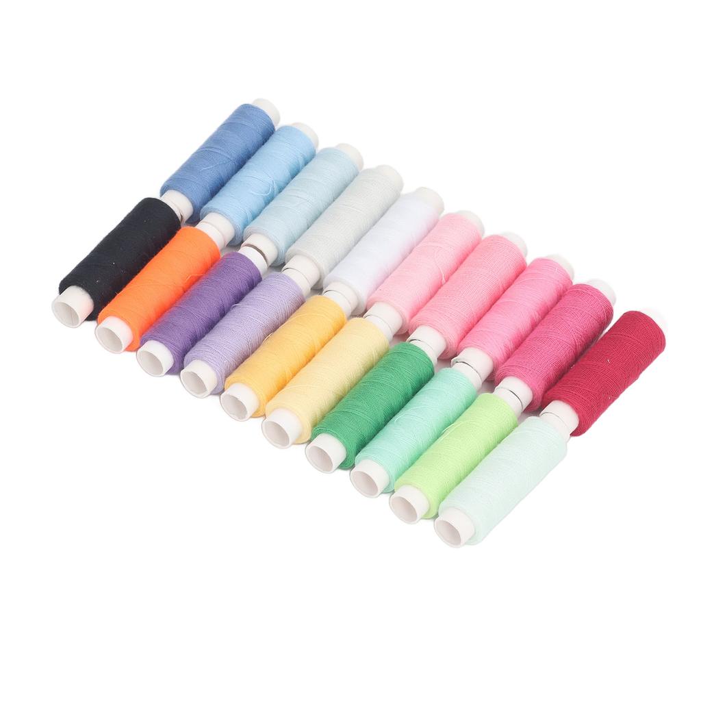 20 Colors Sewing Threads Kits 328ft Polyester Sewing Thread Multipurpose   Sewing Thread Spools for Making Clothes Crafts