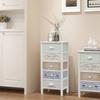 Day and Night - Day and Night French Style Storage Cabinet with 5 Wooden Drawers