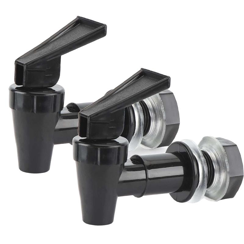 

2 шт. бутылка для воды кувшин кран носик сменный рычаг для напитков клапан для розлива 2pcs чёрный