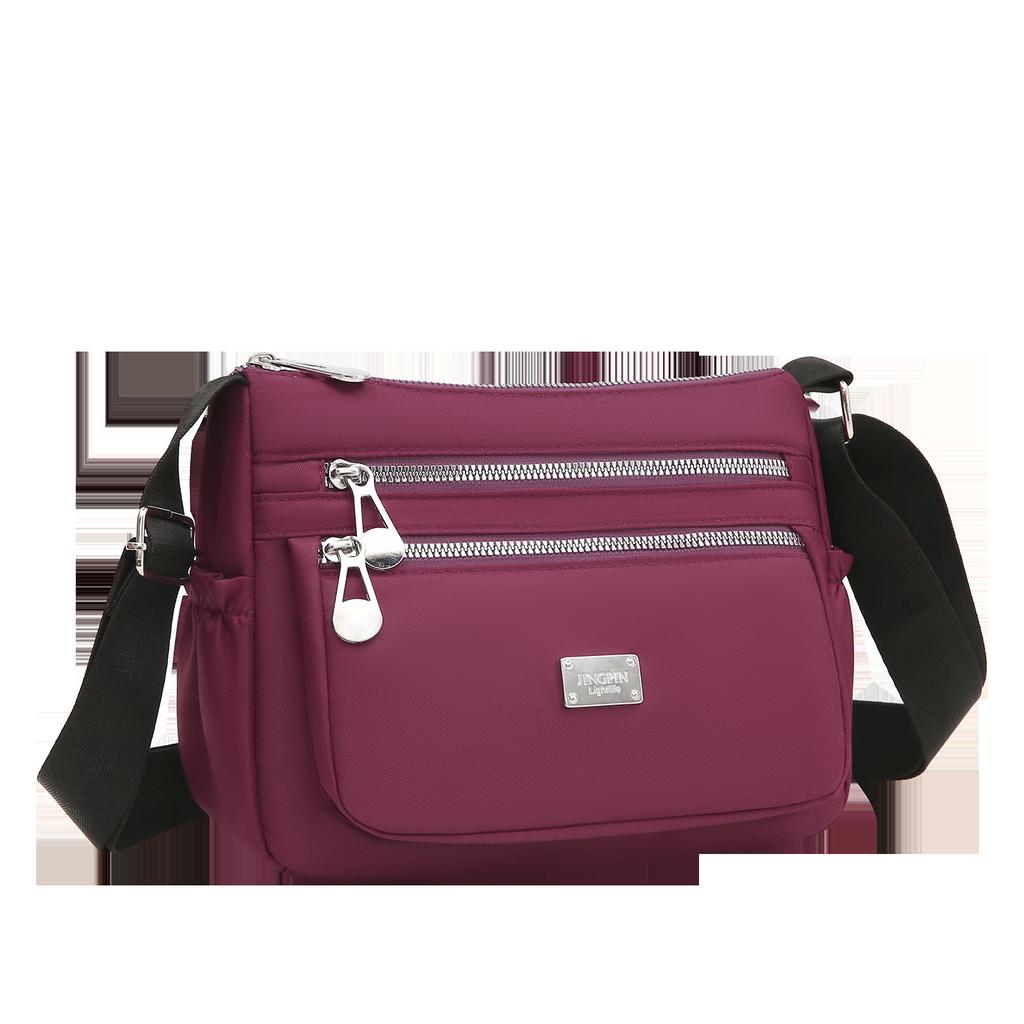 Damen Umhängetasche Lässige Pendeltasche Leichte Nylontasche Große Kapazität Damen Schultertasche