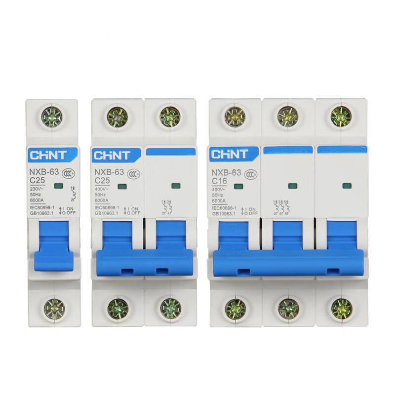 Zhengtai NXB-63 Miniature Circuit Breaker: 2P/3P/4P, 16A/20A/32A Household Air Switch