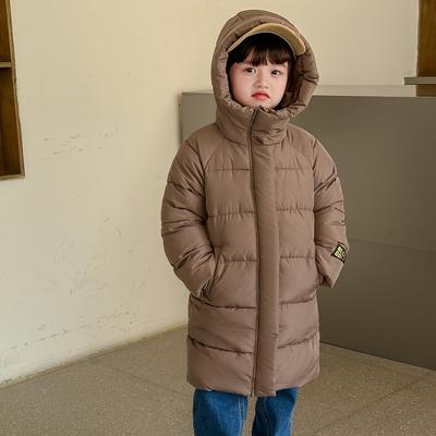Kinder Winter Kapuzen Warme Lässige Parkas Jacken Jungen Mädchen Verdicken Winddichte Oberbekleidung