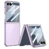 Samsung Z Flip7 Protective Case: Transparent Airbag Shell with Large Window