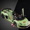 1/18 Lamborghinis Aventador SVJ63 Alloy Toy Car Model Wheel Steering Sound and Light Children's Toy Collectibles Birthday Gift