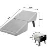 Escalones Plegables para Perros Taburete de Felpa para Patas de Mascotas Nueva Rampa de Escaleras para Perros Interior Hogar
