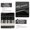 Mini Simulation Piano Coin Box Cute Coin Storage Jar Piano Modeling Piggy Bank  Interior