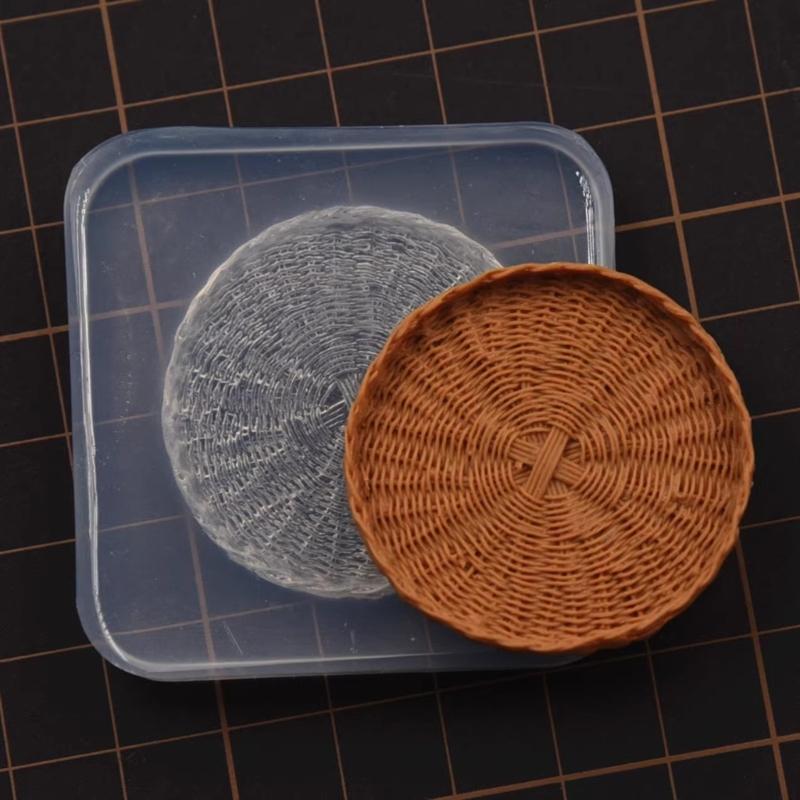 Kleine Lebensmittelspiel Silikonformen Bastelformen Schmuckherstellungswerkzeug Leicht lösende Formen Silikontextur zum Basteln