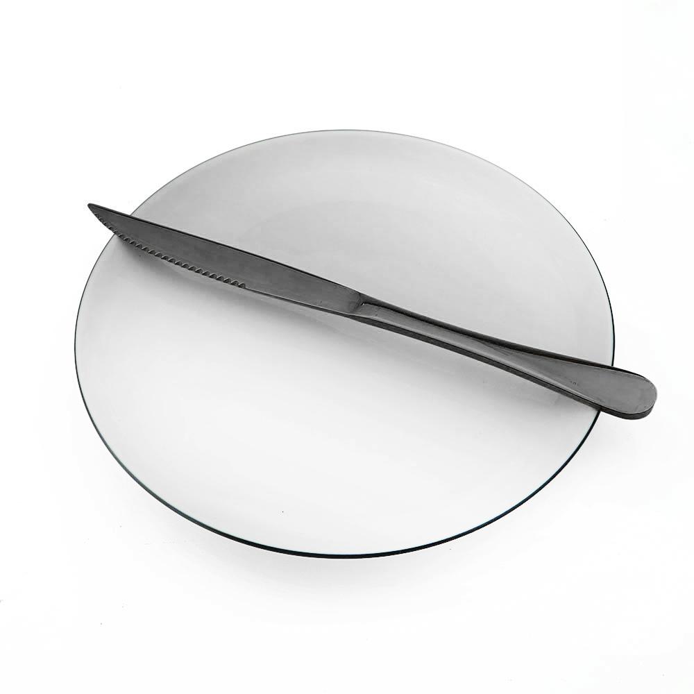 1-Pieces Color Steak Knife Rainbow Dinnerware Set Stainless Steel Flatware Knife Set Tableware Cutlery Dinner Knives Set