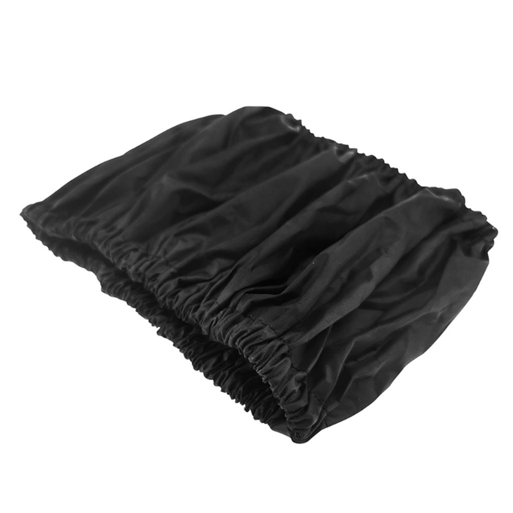 Set of 4pcs Strollers Wheel Protectors Sleeve for Baby Pushchairs Non Slip Wheel Protetive Cover Dustproof Black Case