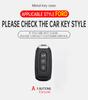 Car Key Cover Fob Shell Protector Case For Ford Territory 2019 2020 2021 2022 2023 2024 Zinc Alloy Leather Keychain Accessories