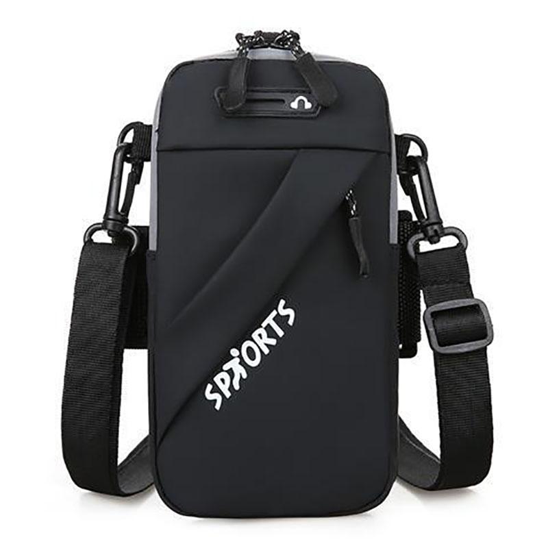 

Running Cell Phone Arm Bag Crazy Dump Not Fall Fitness Sports Arm Cell Phone Bag Cell Phone Bag Waterproof God Outdoor Bag чорний