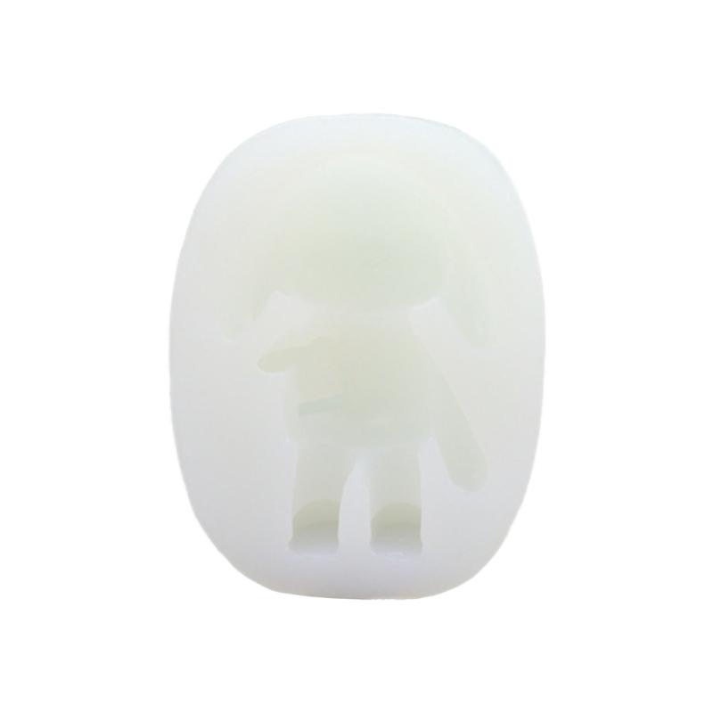 

Rabbit Silicone Mold Soap Mold Chocolate Candy Cake Decorating Tools for Kids 1