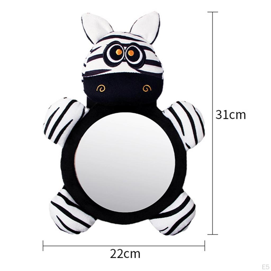 Animal children car Mirror Baby Toy Adjustable Safety Seat Rear Reflector