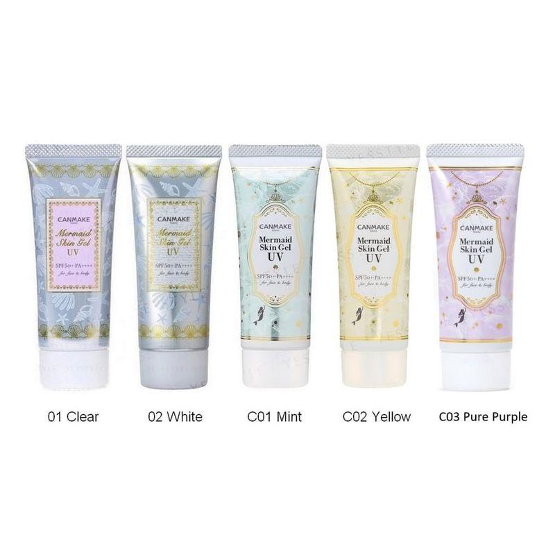 CANMAKE Mermaid Skin Gel UV Sunscreen SPF 50+ PA++++