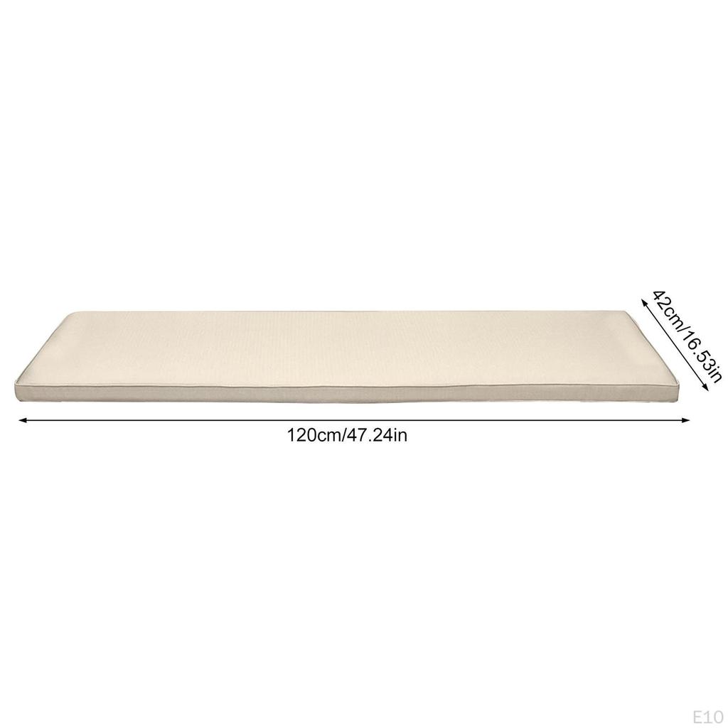 / Sofakissen, 47 "W 15" DX 2 "L, Gartensitzschaukelkissen