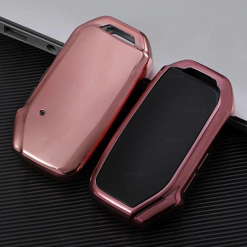 Acoperire completă TPU moale pentru chei de mașină pentru telecomandă pentru KIA Sportage R GT Stinger GT Sorento Cerato Forte2018 Suport pentru chei