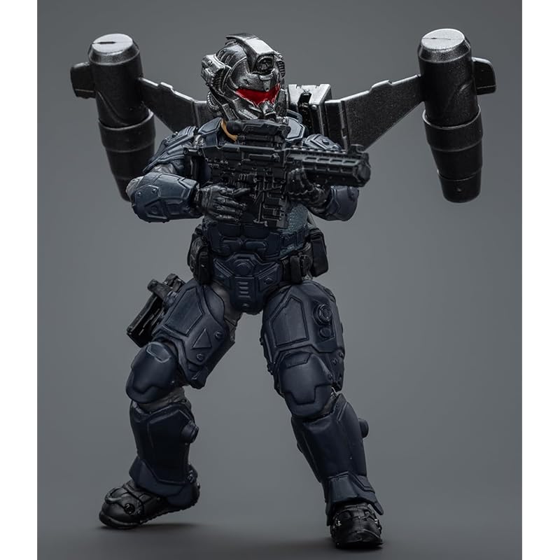 HiPlay JOYTOY 1/18 Hardcore Coldplay Army Builder Promotion Pack Figure 26 -Jetpack Mercenary JT1729 action figure Painted Finished product Made of