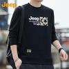 Jeep Men's Round Neck Long Sleeve Sweatshirt