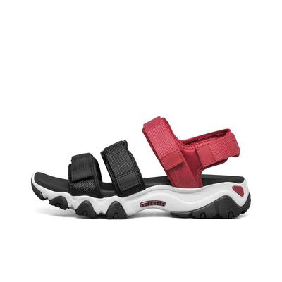 DLites 2.0 Mesh Comfortable Beach Sandals Women Sandals Black White Red 66666284-BKRD