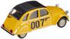 Schuco Citroen 2CV 007 Yellow 452016600