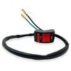 7/8" Motorcycle Handlebar Kill On-Off Latching Switch 12V Scooter Atv Dirt Bike